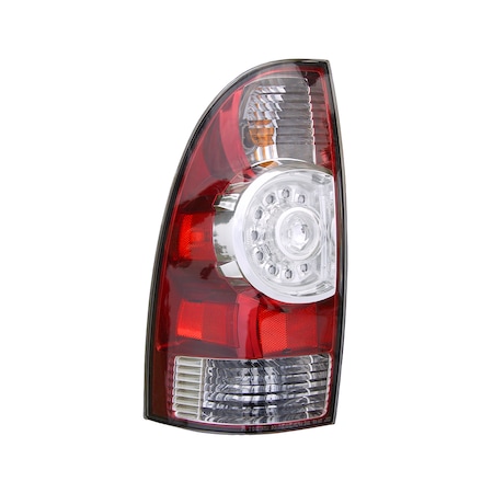 Eagle Eyes LH TAILLAMP ASSY; LED TYPE; W/WIRING HARNESS; CLEAR CENTER LENS; TACOMA 12-15 TY1090-B000L